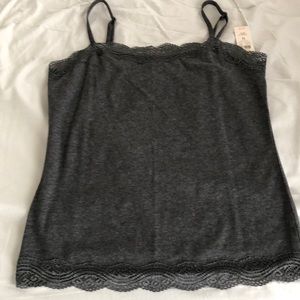 Ann Taylor tank top with gorgeous lace.